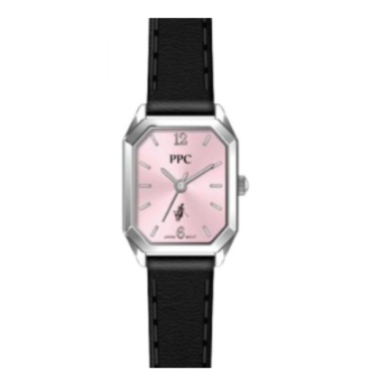 Paris Polo Club PPC-EG04-SL-PK 20.5mm Analog Women Watch